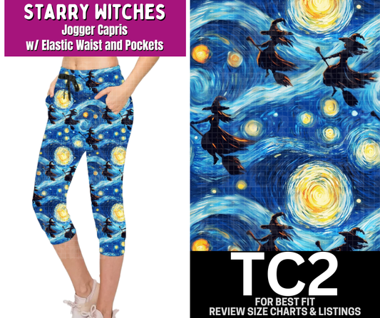 Starry Witches Jogger Capri