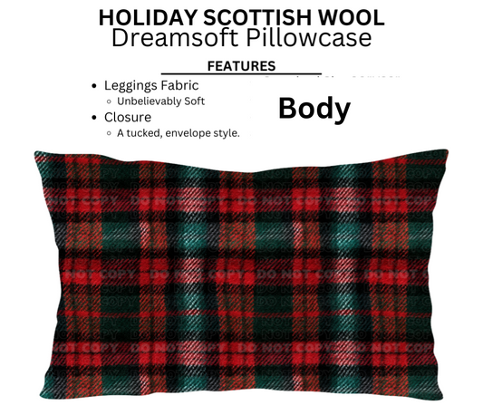 Holiday Scottish Wool Dreamsoft Pillowcases