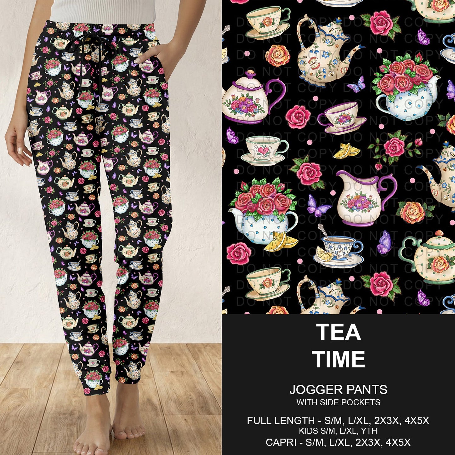 B314 - Preorder Tea Time Joggers (Closes 9/27. ETA: late Nov.)