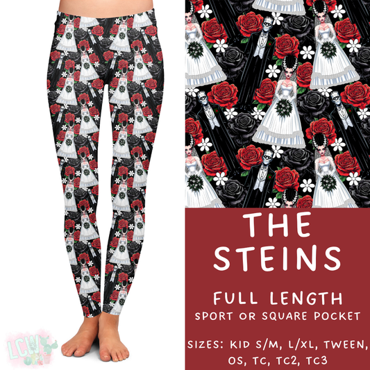 Ready To Ship - The Steins Full Length Leggings - Sport Pocket OS & TC