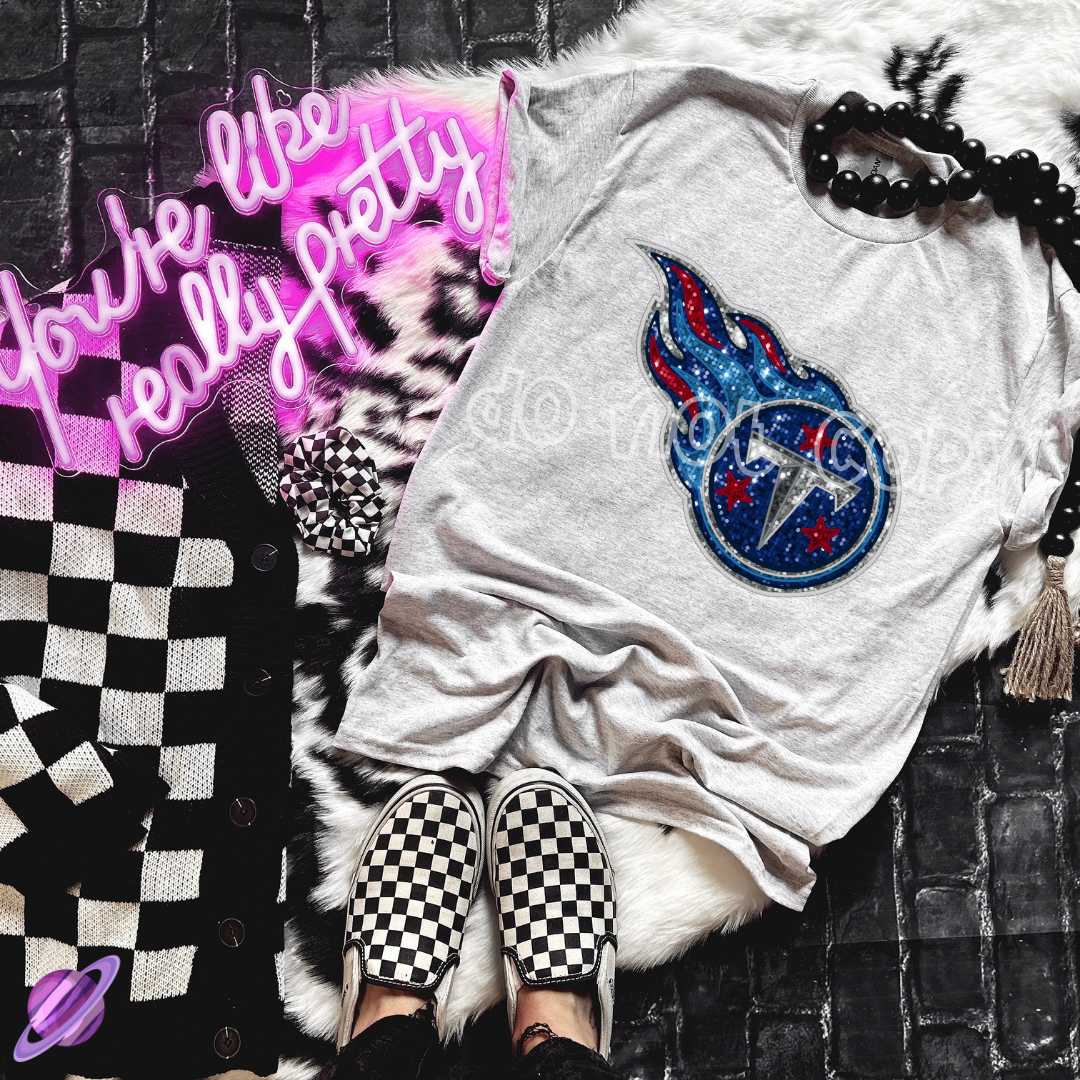 TIT SEQUIN FB UNISEX TEE ADULTS/KIDS