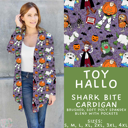 Batch #567 - Magical Character Halloween - Closes 8/10 - ETA early Oct - Toy Hallo Cardigan