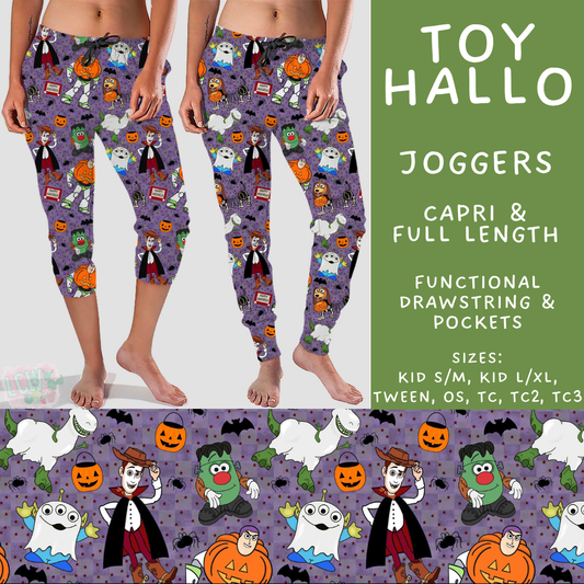 Batch #567 - Magical Character Halloween - Closes 8/10 - ETA early Oct - Toy Hallo Full and Capri Length Joggers