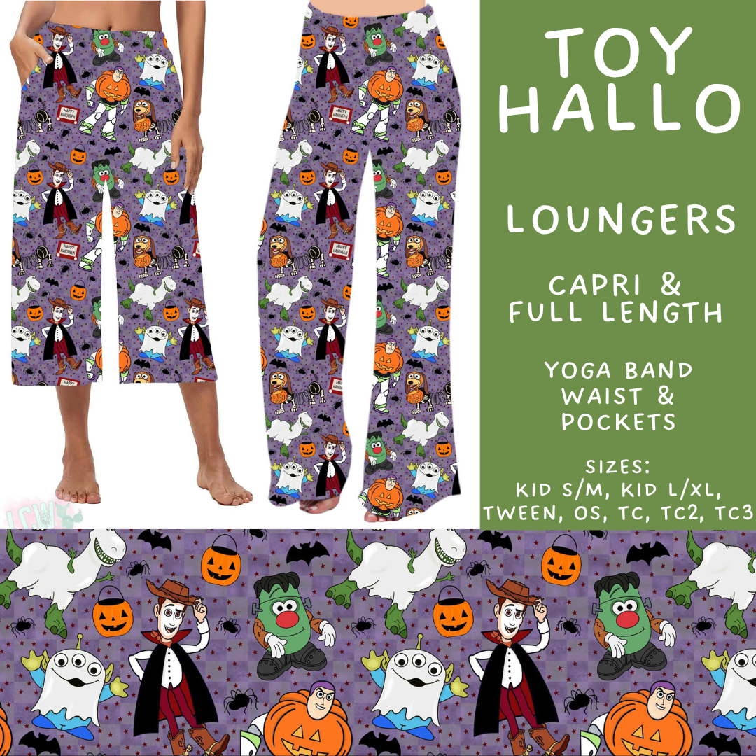 Batch #567 - Magical Character Halloween - Closes 8/10 - ETA early Oct - Toy Hallo Capri and Full Length Loungers