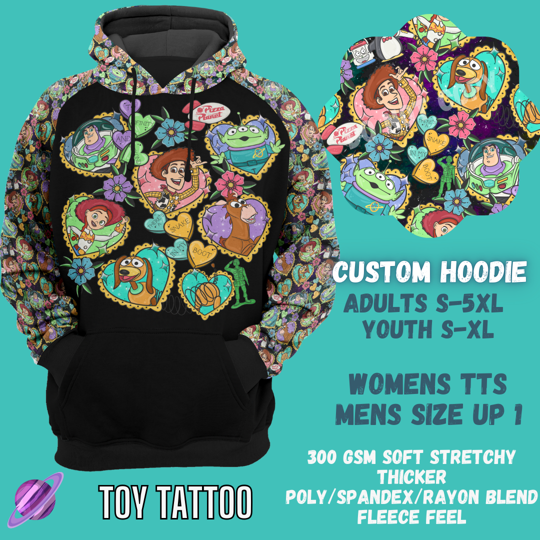 TOY TATTOO- HOODIE OUTFIT RUN- PREORDER 2/20