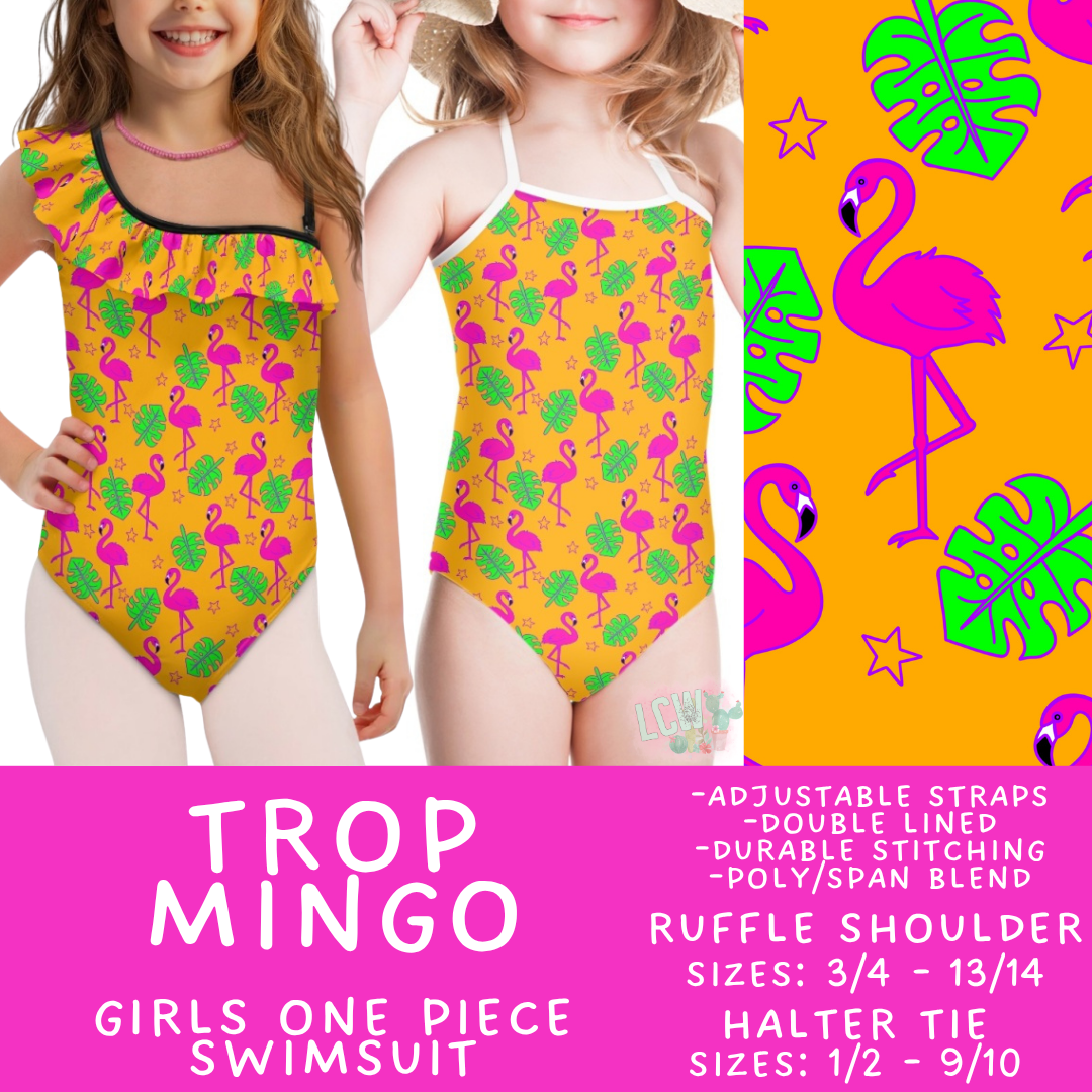 Batch #543 - Pool Party 2 - Closes 6/15 - ETA early/mid August - Trop Mingo Girl's Swimsuit