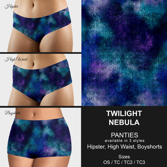B306 - Preorder Twilight Nebula Panties (Closes 8/07. ETA mid October)