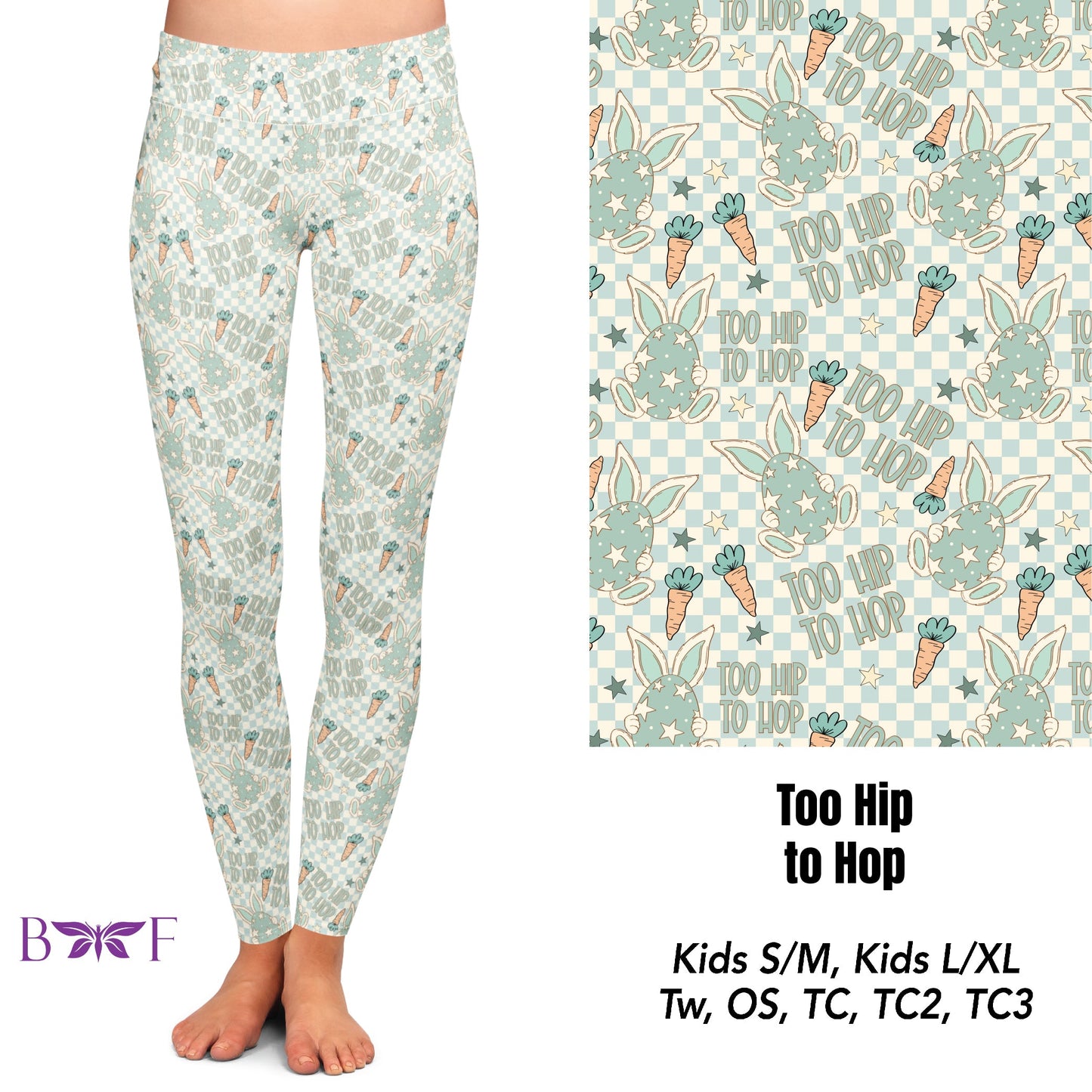 Too hip to hop leggings