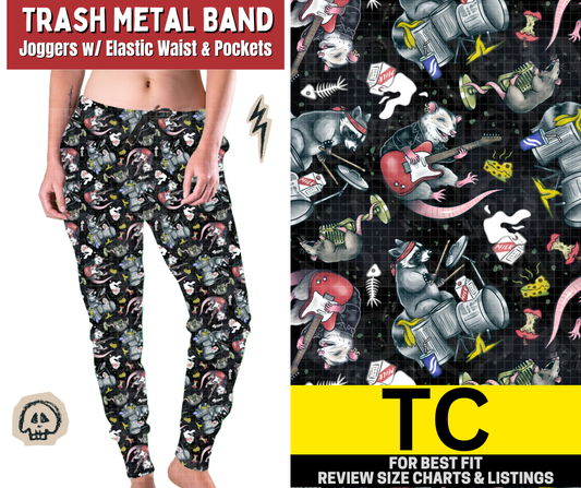 Trash Metal Band Joggers