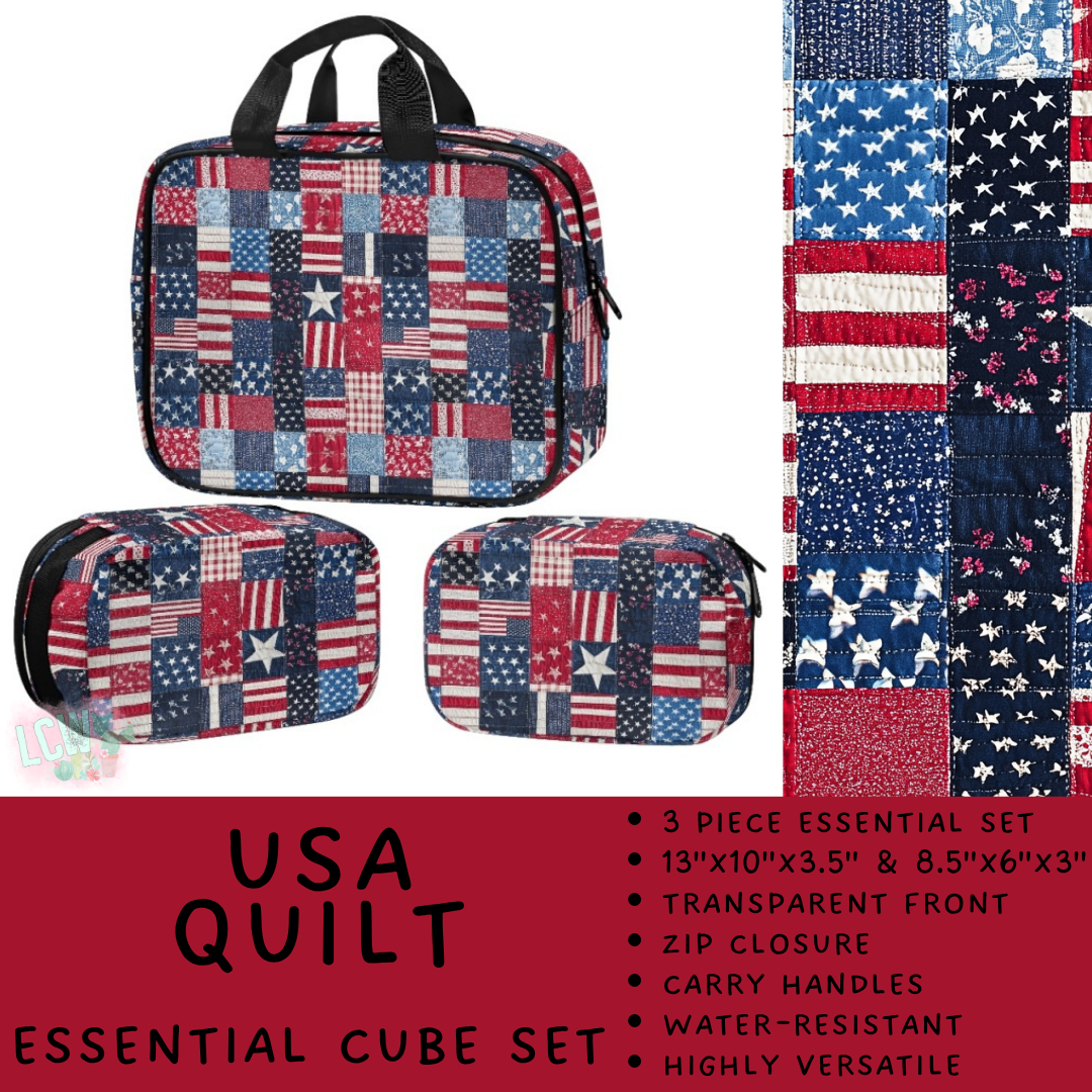 Batch #539 - Essential Cube Sets 3 - Closes 6/5 - ETA early August - USA Quilt Essential Cube Set