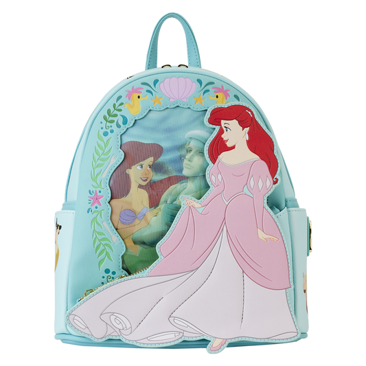 The Little Mermaid Princess Series Lenticular Mini Backpack Loungefly