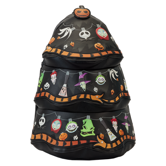 Nightmare Before Christmas Tree String Lights Glow Mini Backpack Loungefly