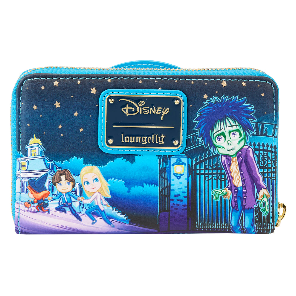 LoungeFly DISNEY HOCUS POCUS POSTER ZIP AROUND WALLET ETA AUG