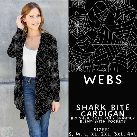 Batch #556 - Halloween 3 - Closes 7/15 - ETA mid Sept - Webs Cardigan