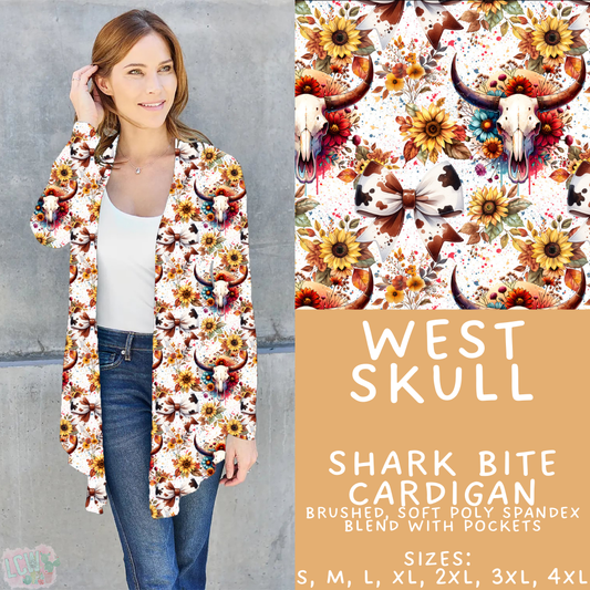 Batch #461 - October Request Run - Closes 12/9 - ETA late Jan - West Skull Cardigan