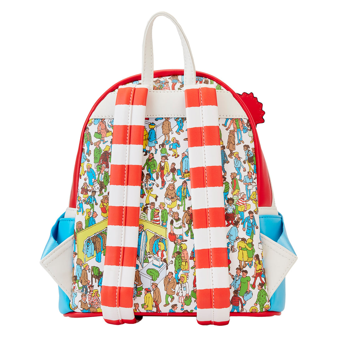 Loungefly WHERE'S WALDO COSPLAY MINI BACKPACK PREORDER JULY ARRIVAL