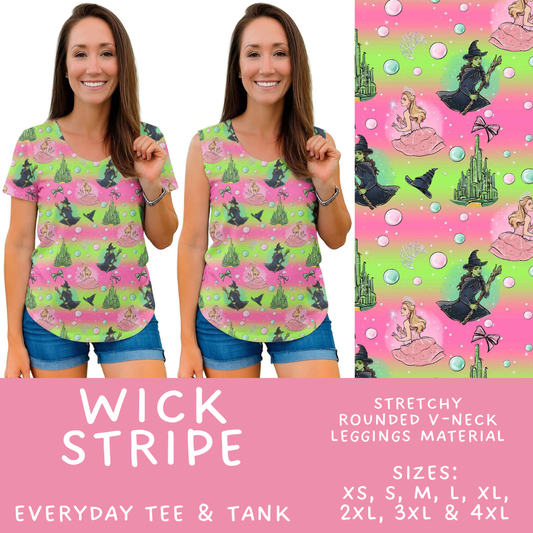 Batch #601 - Cool Characters 19 - Closes 10/21 - ETA mid Dec - Wick Stripe Everyday Tank & Tee
