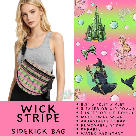 Batch #604 - Sidekick Bag 3 - Closes 10/26 - ETA mid/late Dec - Wick Stripe Sidekick Bag