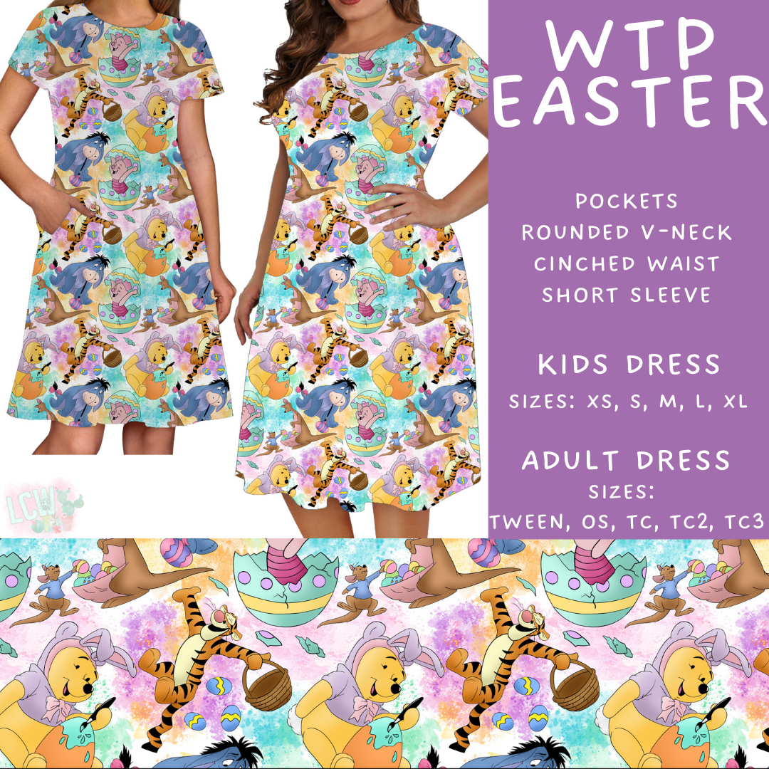 Batch #477 - Magical Character Easter - Closes 1/12 ETA - Early March - WTP Easter Adult & Kids Dresses