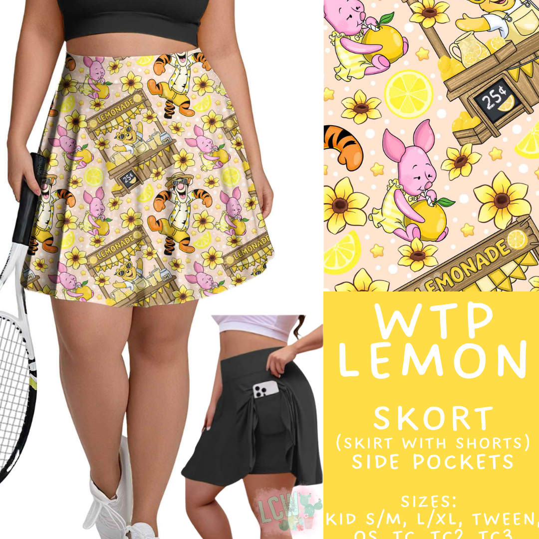Batch #552 - Magical Faves 22 - Closes 7/6 - ETA early Sept - WTP Lemon Skort
