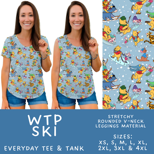 Batch #606 - Magical Character Winter - Closes 10/30 - ETA late Dec - WTP Ski Everyday Tank & Tee