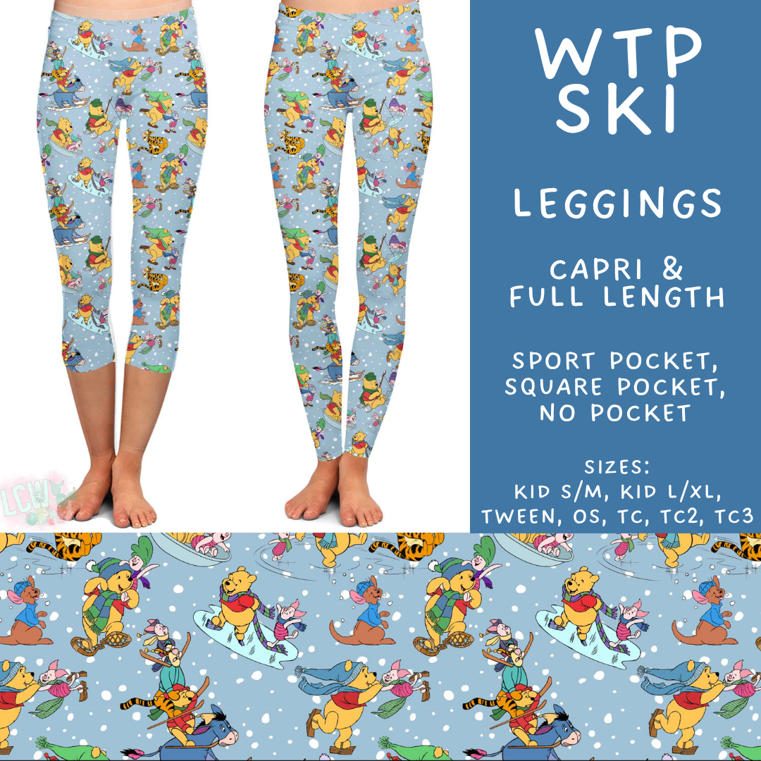 Batch #606 - Magical Character Winter - Closes 10/30 - ETA late Dec - WTP Ski Full and Capri Length Leggings