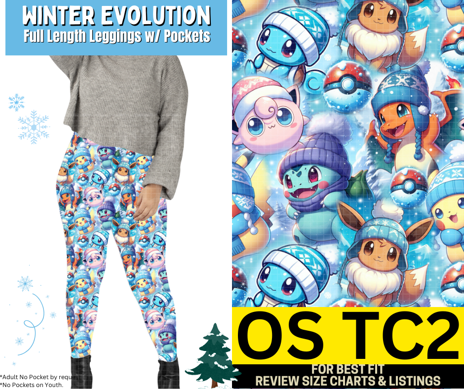 Winter Evolution Full Length Leggings w/ Pockets