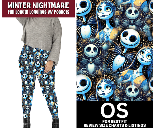 Winter Nightmare Fleece Leggings