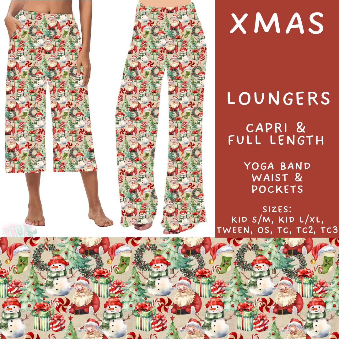 Batch #600 - Jingle all the Way 2 - Closes 10/19 - ETA early/mid Dec - Xmas Capri and Full Length Loungers