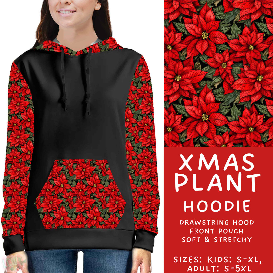 Batch #595 - Christmas Spirit 2 - Closes 10/7 - ETA early Dec - Xmas Plant Hoodie