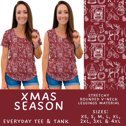 Batch #595 - Christmas Spirit 2 - Closes 10/7 - ETA early Dec - Xmas Season Everyday Tank & Tee