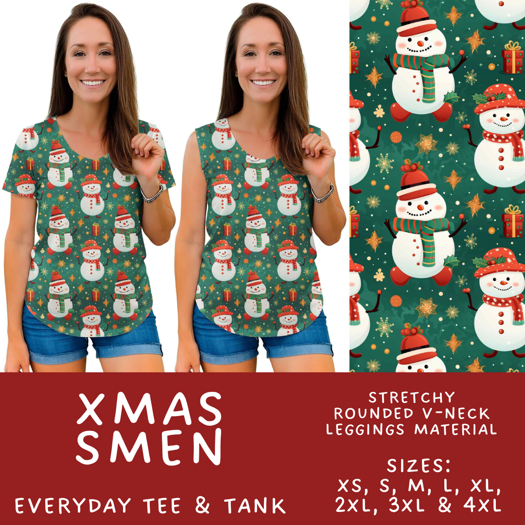 Batch #574 - HalloThanksMas - Closes 8/24 - ETA mid/late October - Xmas SMen Everyday Tank & Tee