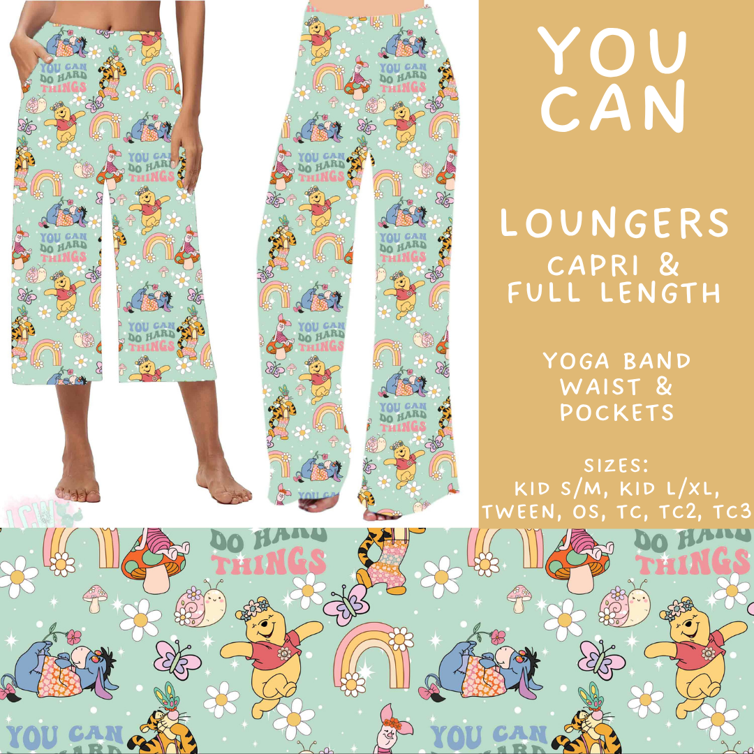 Batch #594 - Magical Faves 25 - Closes 10/5 - ETA early Dec - You Can Capri and Full Length Loungers