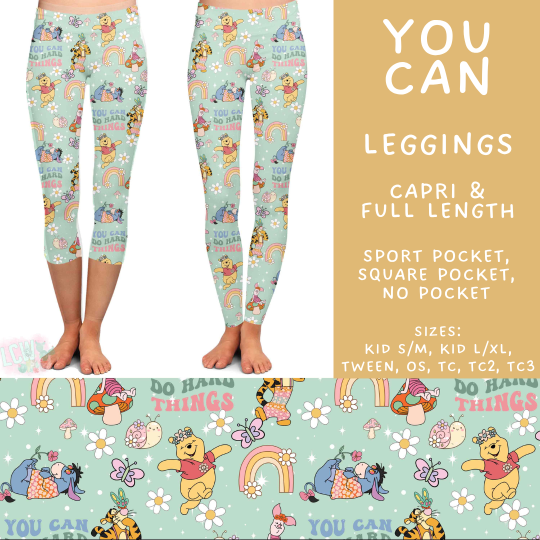 Batch #594 - Magical Faves 25 - Closes 10/5 - ETA early Dec - You Can Full and Capri Length Leggings