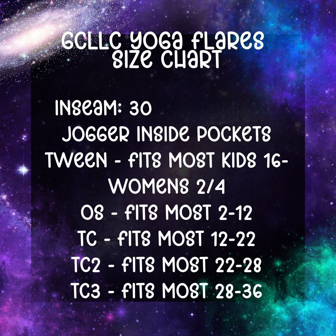 FALL PLAID-YOGA FLARES 7-PREORDER DUE 10/2