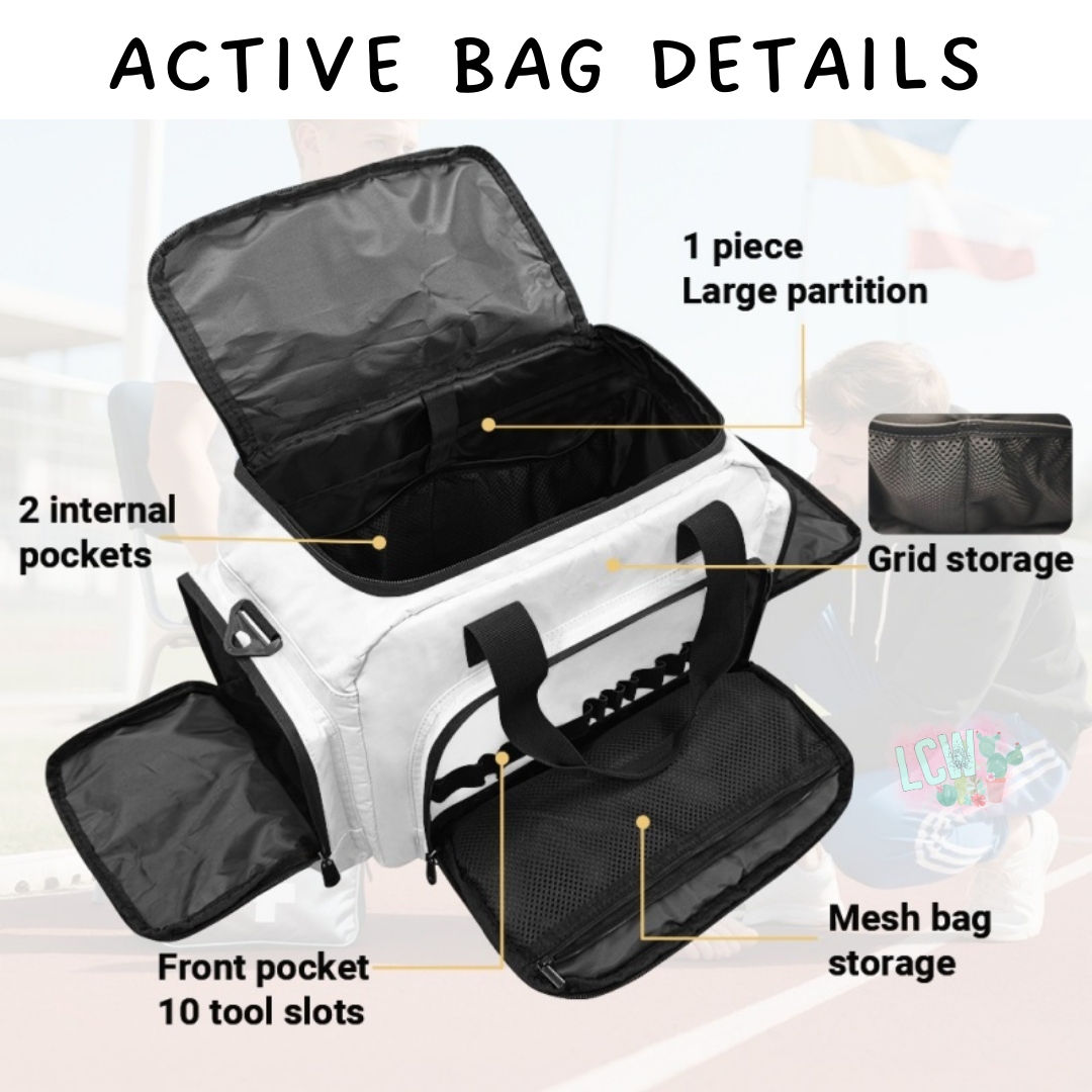 Batch #500 - Active Armor Collection - Closes 3/6 - ETA early May - BBall Boys Active Bag