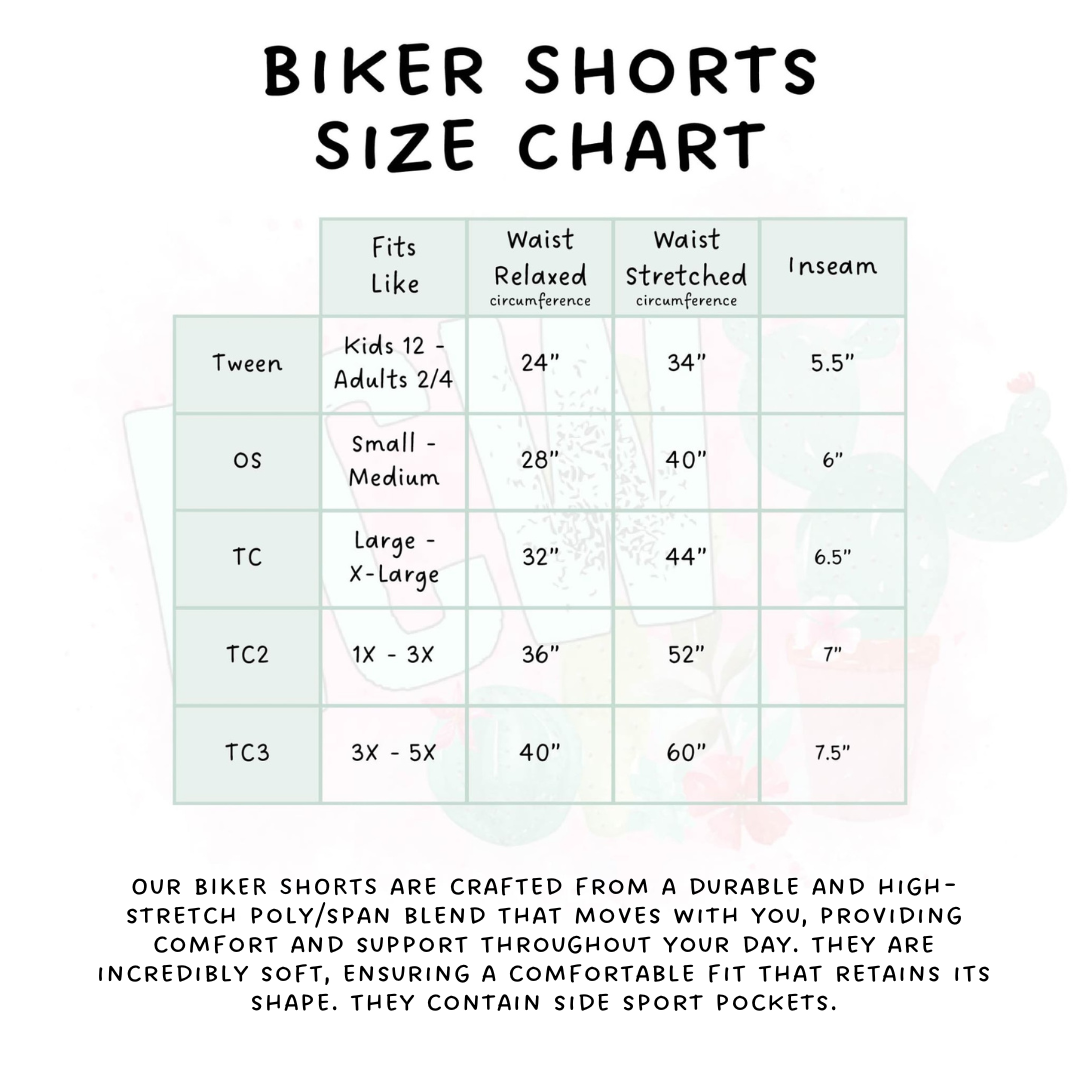 Batch #499 - Fun Run 20 - Closes 3/4 - ETA early May - Boo Book Biker & Jogger Shorts