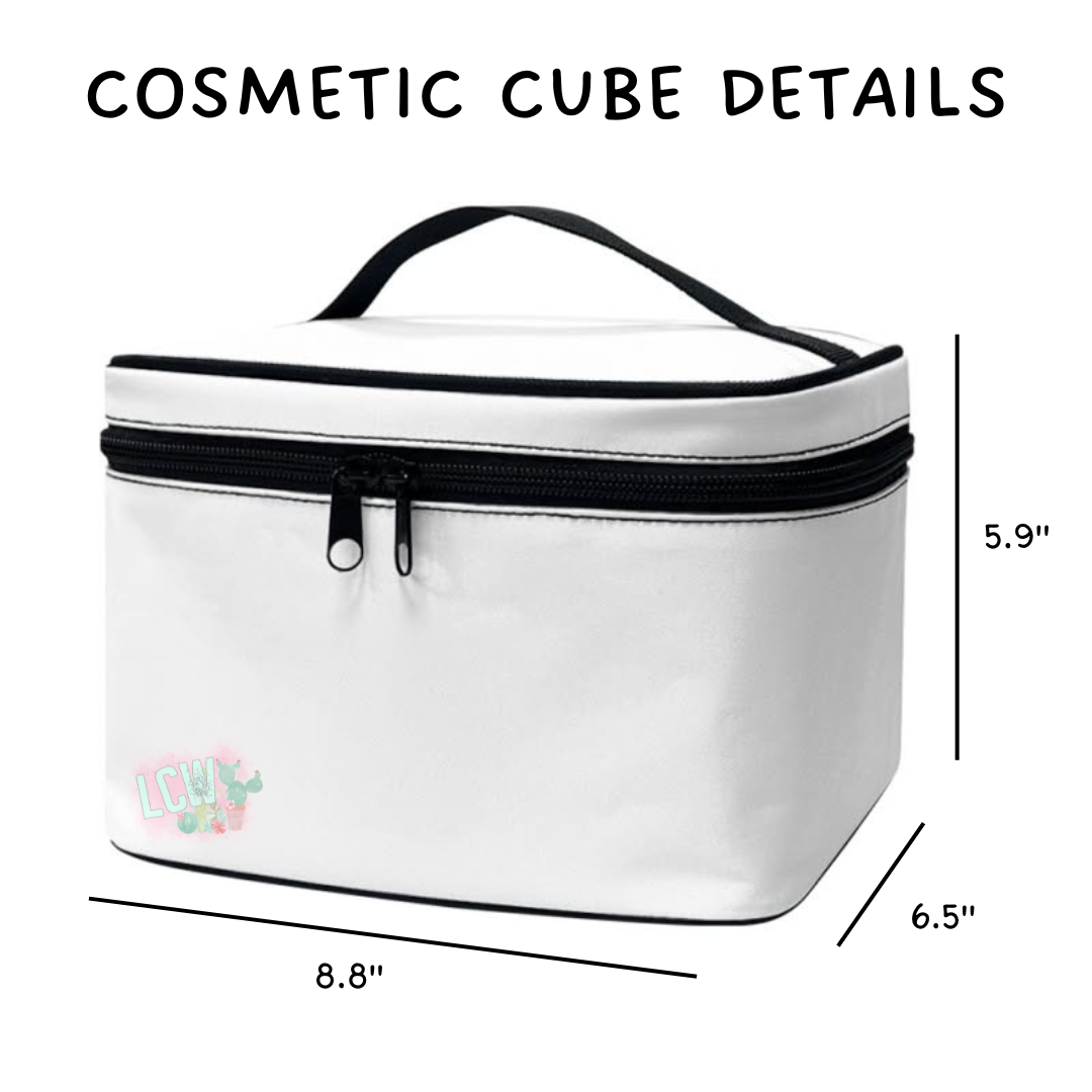 Batch #559 - Cosmetic Cube Collection - Closes 7/22- ETA late Sept - Blue Bows Cosmetic Cube