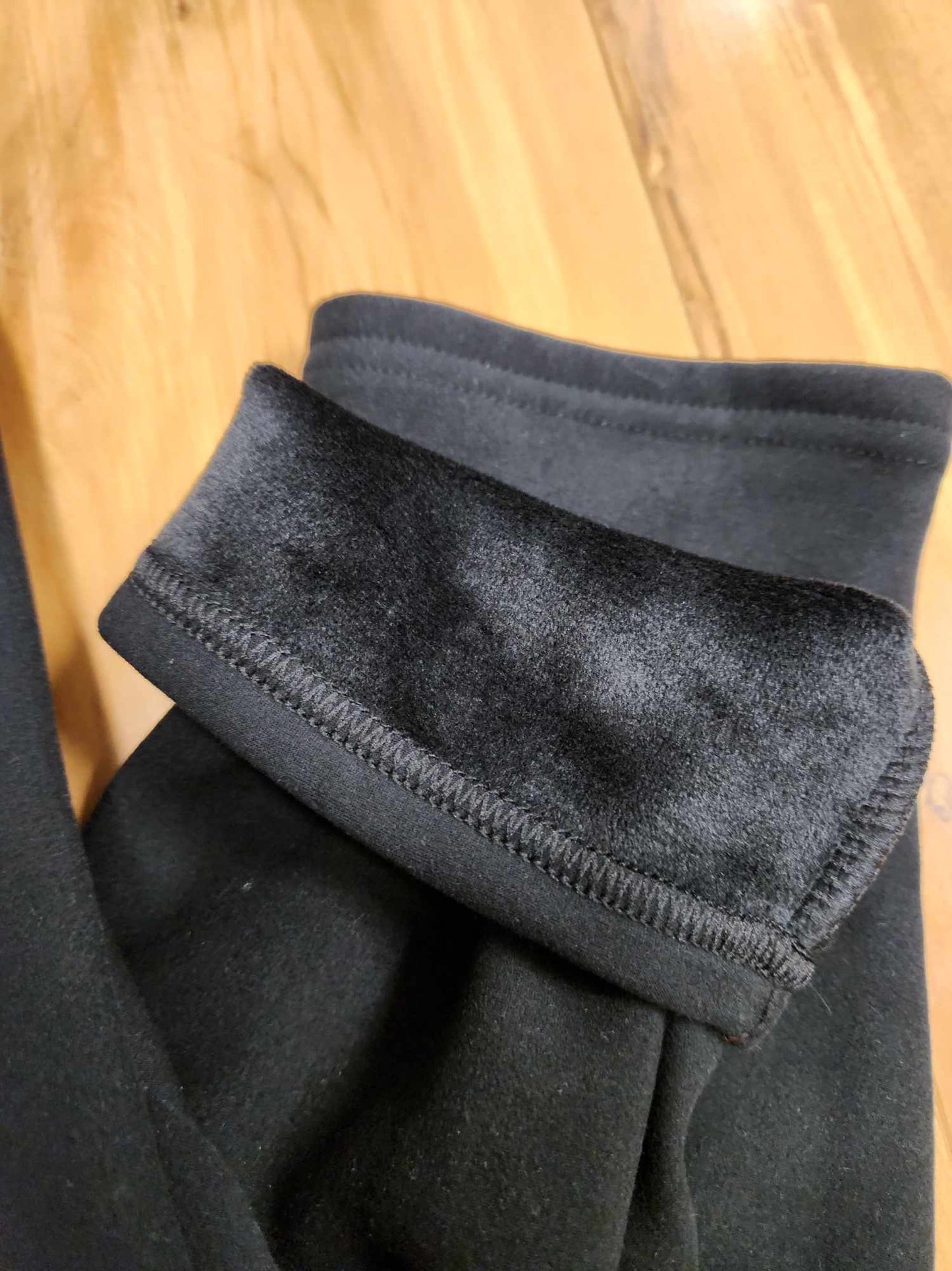 CABIN WILDLIFE  - BUTTER FLEECE LINED LEGGINGS