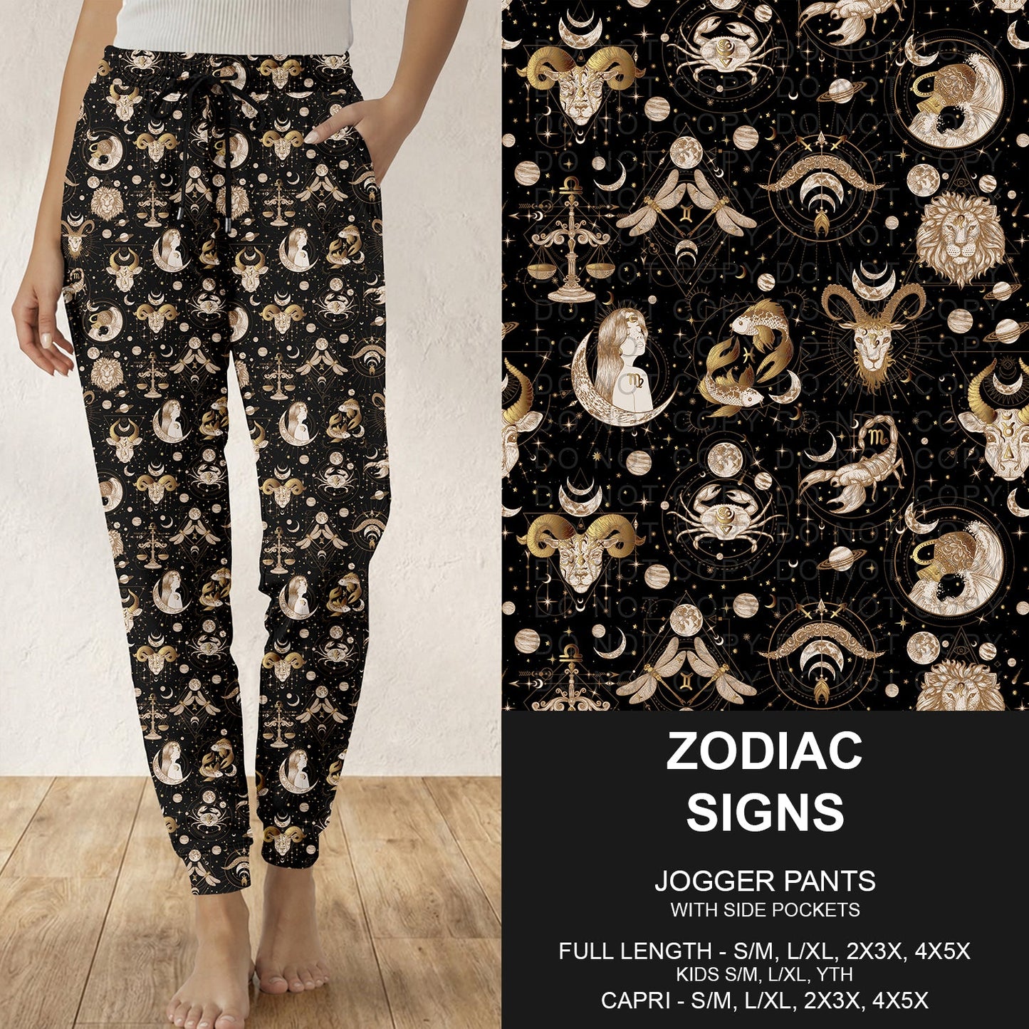 B316 - Preorder Zodiac Signs Joggers (Closes 10/11. ETA: mid Dec.)