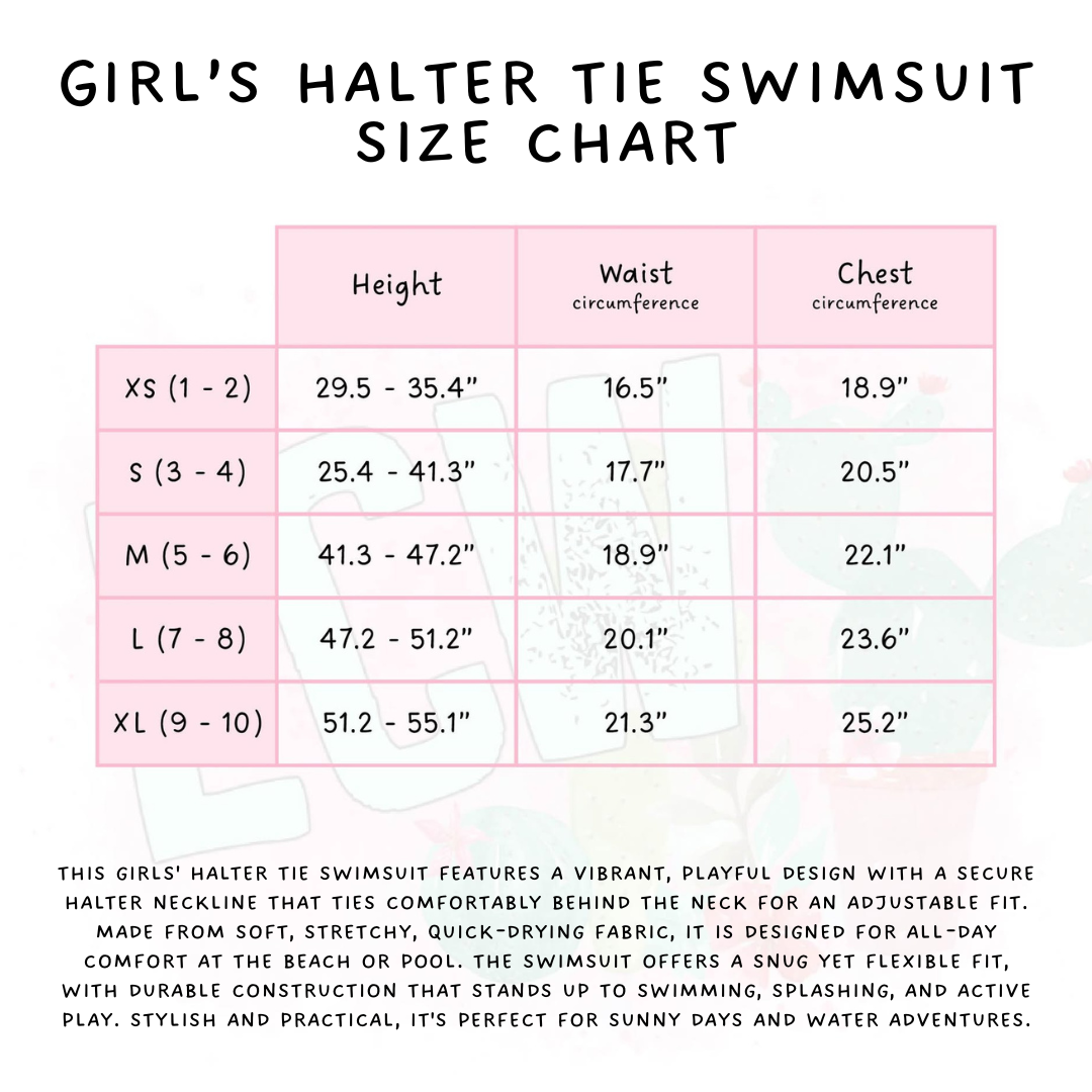 Batch #543 - Pool Party 2 - Closes 6/15 - ETA early/mid August - Neon Sea Girl's Swimsuit