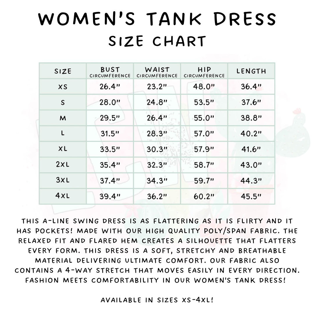 Batch #527 - Spooky Summer 2 - Closes 5/8 - ETA early July - Spook Cruise Women's & Girl's Tank Dress