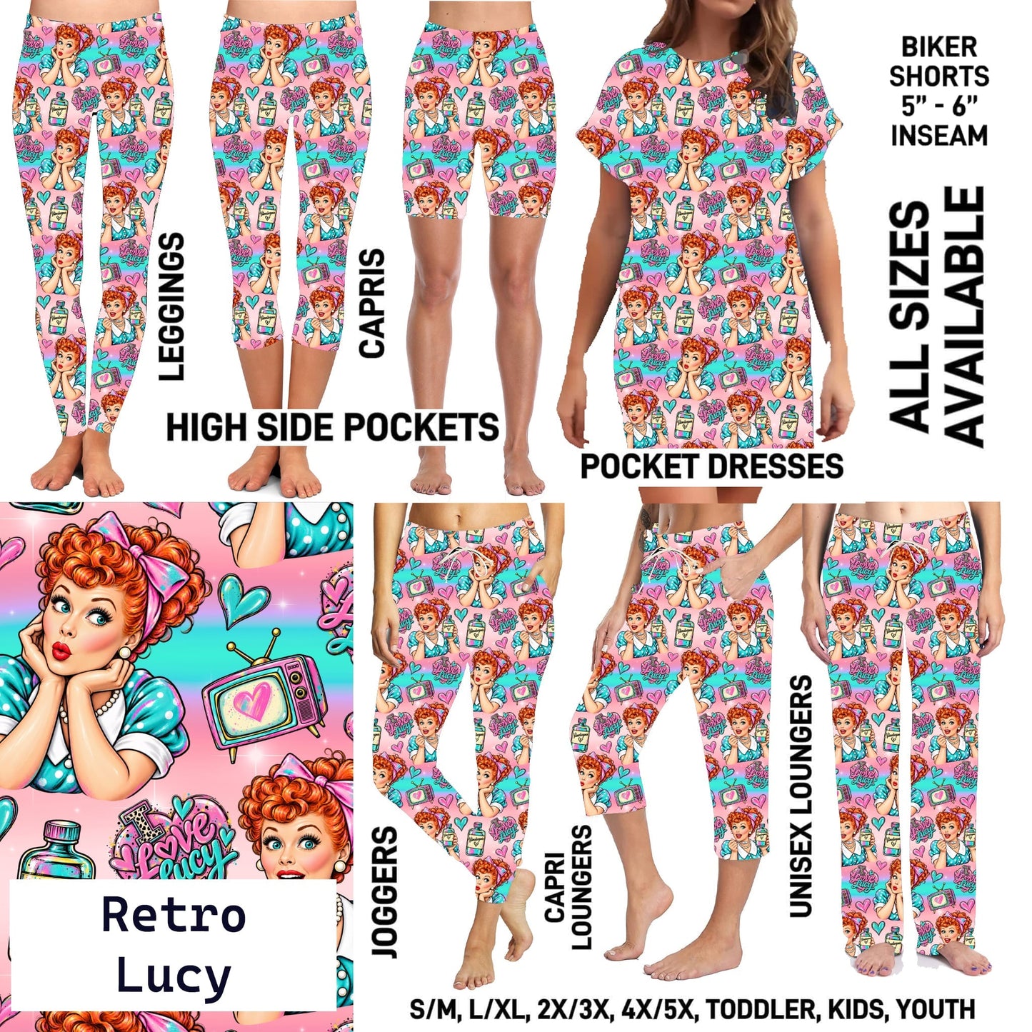 301BT - Retro Lucy - Preorder Due 10/11 ETA: Early Dec