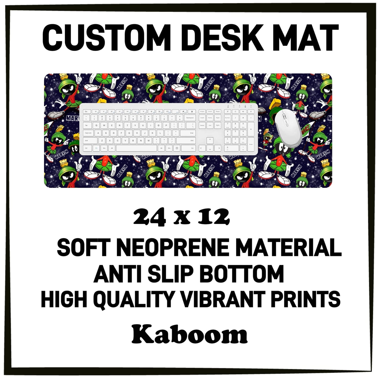 5DSK - Kaboom Desk Mat - Preorder Due 10/21 ETA: Mid-Dec