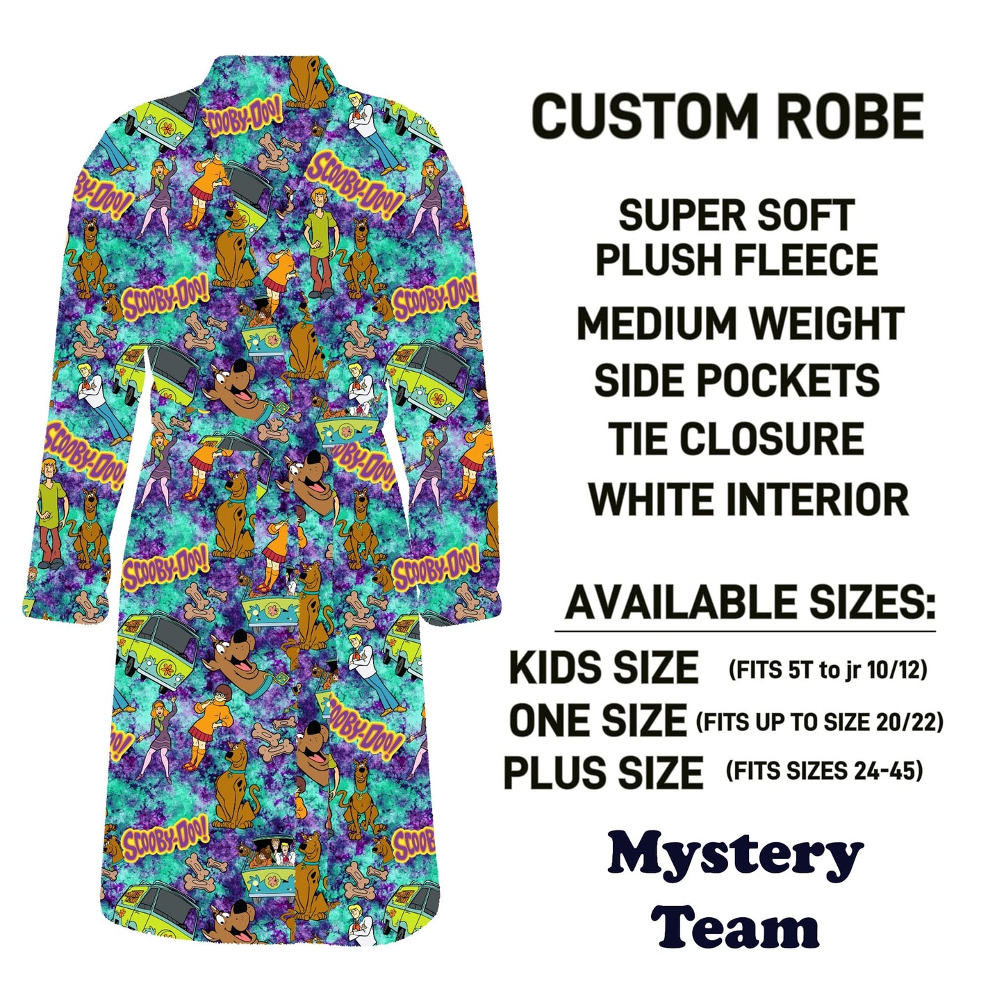 CU4R - Mystery Team Robe - Preorder Due 10/14 ETA: Mid-Dec