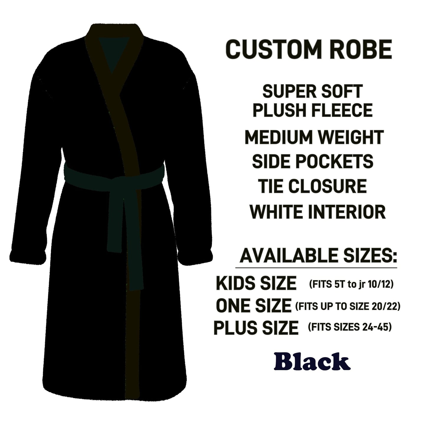 CU4R - Black Robe - Preorder Due 10/14 ETA: Mid-Dec