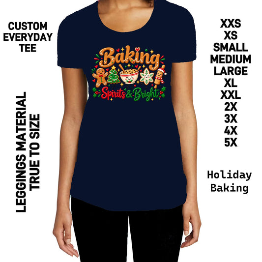301BT - Holiday Baking Everyday Tee - Preorder Due 10/11 ETA: Early Dec