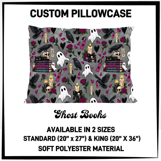 7PWS - Ghost Books Pillowcase - Preorder Due 10/7 ETA: Late Nov