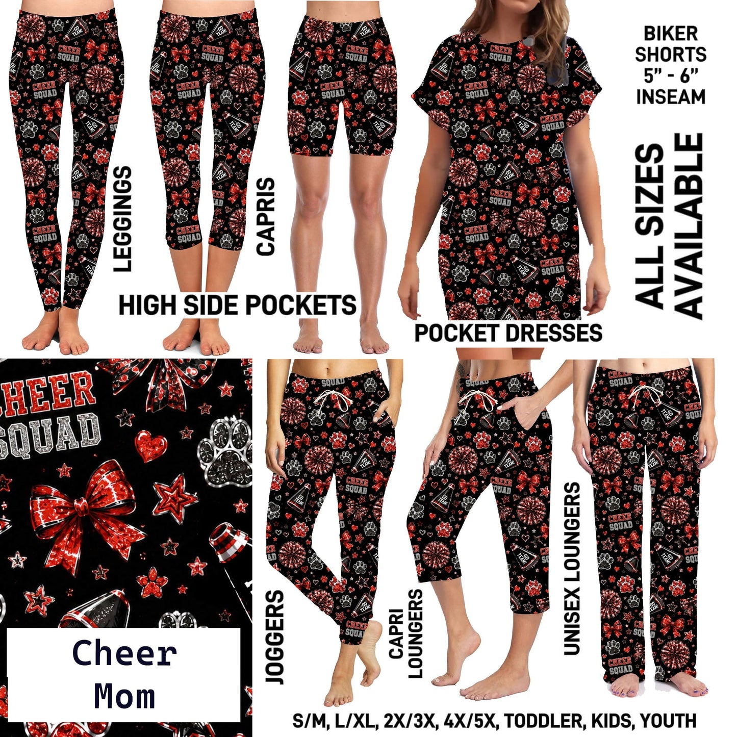 301BT - Cheer Mom - Preorder Due 10/11 ETA: Early Dec
