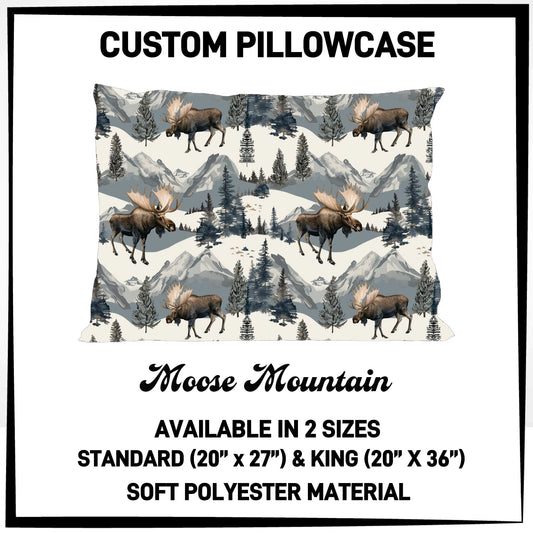 7PWS - Moose Mountain Pillowcase - Preorder Due 10/7 ETA: Late Nov